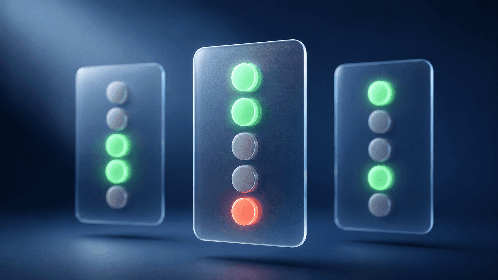 Concept image of NCLEX partial-credit scoring with correct and incorrect selections